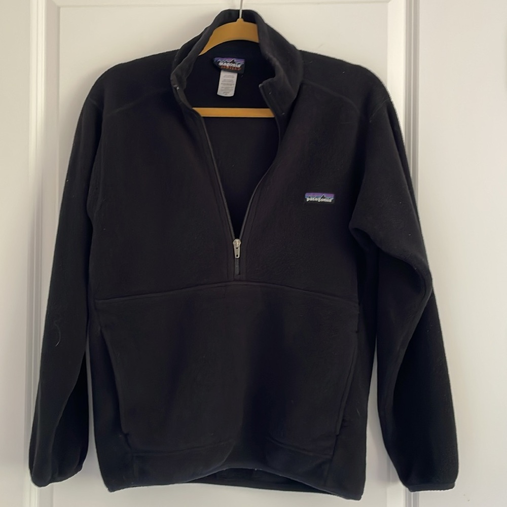 Patagonia Men's Black Fleece Pullover XS